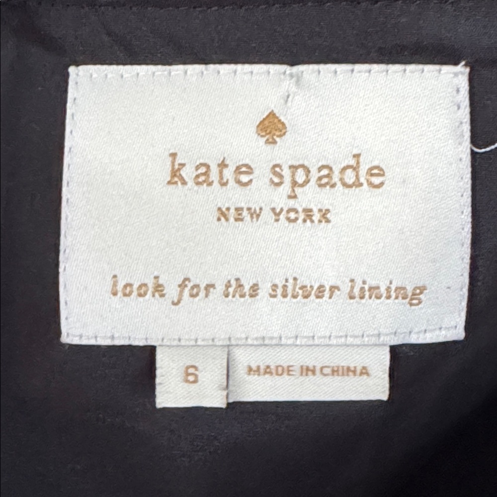 Kate Spade Black Dress Size 6 - Picture 9 of 12